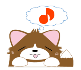 INARIKEN -corgi.cardigan- Fatty ver2. sticker #2036145