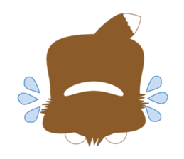 INARIKEN -corgi.cardigan- Fatty ver2. sticker #2036147