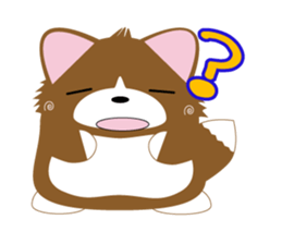 INARIKEN -corgi.cardigan- Fatty ver2. sticker #2036148