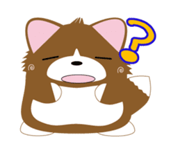 INARIKEN -corgi.cardigan- Fatty ver2. sticker #2036148