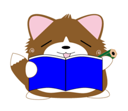 INARIKEN -corgi.cardigan- Fatty ver2. sticker #2036149