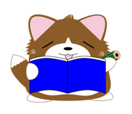 INARIKEN -corgi.cardigan- Fatty ver2. sticker #2036149