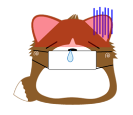 INARIKEN -corgi.cardigan- Fatty ver2. sticker #2036151