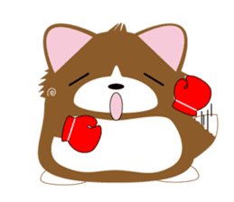 INARIKEN -corgi.cardigan- Fatty ver2. sticker #2036152