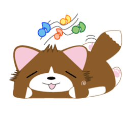 INARIKEN -corgi.cardigan- Fatty ver2. sticker #2036156