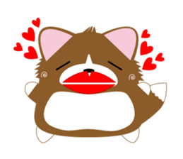 INARIKEN -corgi.cardigan- Fatty ver2. sticker #2036158