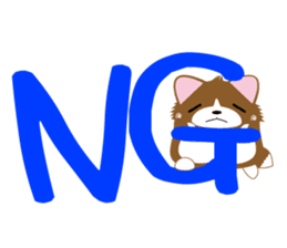 INARIKEN -corgi.cardigan- Fatty ver2. sticker #2036162