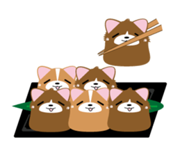 INARIKEN -corgi.cardigan- Fatty ver2. sticker #2036163