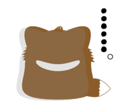 INARIKEN -corgi.cardigan- Fatty ver2. sticker #2036164