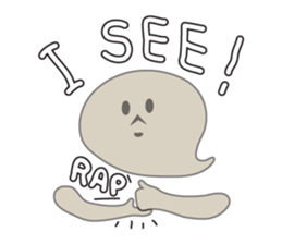 Rapper Obake (English ver.) sticker #2036223