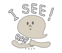 Rapper Obake (English ver.) sticker #2036223