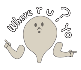 Rapper Obake (English ver.) sticker #2036240