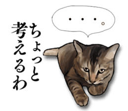 Futaro The Cat "Okawari" sticker #2036366