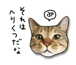 Futaro The Cat "Okawari" sticker #2036394