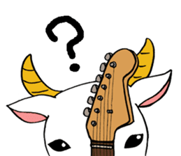 The musician of a pasture sticker #2037732