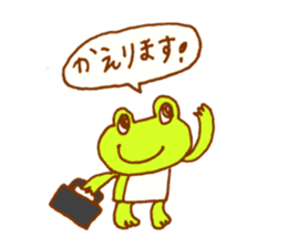 Frog is back sticker #2037765