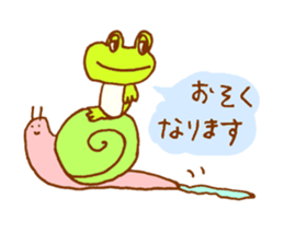 Frog is back sticker #2037777