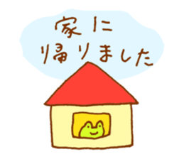 Frog is back sticker #2037779