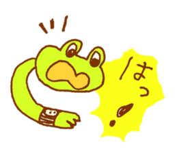 Frog is back sticker #2037783