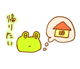 Frog is back sticker #2037785