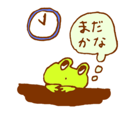 Frog is back sticker #2037790