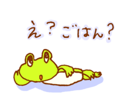 Frog is back sticker #2037792