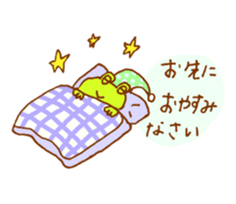 Frog is back sticker #2037798