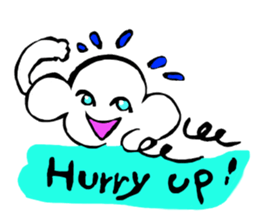 Child of the cloud. Name is PONI. sticker #2037863