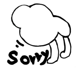 Child of the cloud. Name is PONI. sticker #2037879