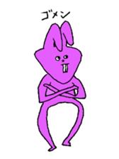 listless animals sticker #2038118