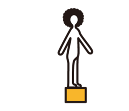 boring afroman ver.2 sticker #2038174