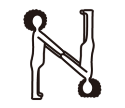 boring afroman ver.2 sticker #2038177