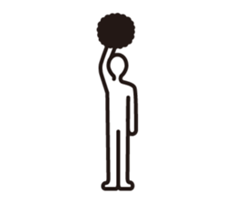 boring afroman ver.2 sticker #2038178