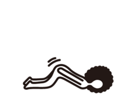 boring afroman ver.2 sticker #2038190