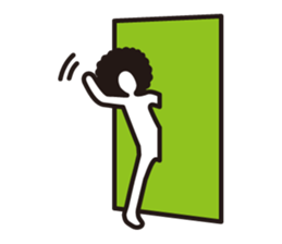 boring afroman ver.2 sticker #2038203