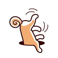 Shiba Inu (Little Brushwood Dog) sticker #2038824