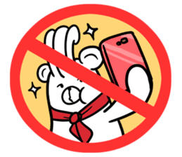 Stop! No! sticker #2038933