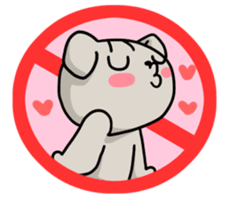 Stop! No! sticker #2038946