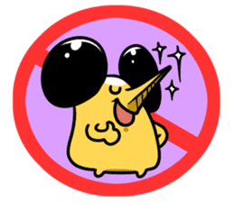 Stop! No! sticker #2038951