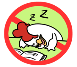 Stop! No! sticker #2038957