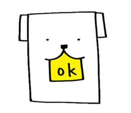 The Square dog's Sticker sticker #2038981