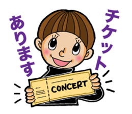 I am a member of the brass band club.(2) sticker #2039027