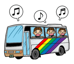 I am a member of the brass band club.(2) sticker #2039040