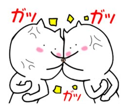 Kiss cat sticker #2039056