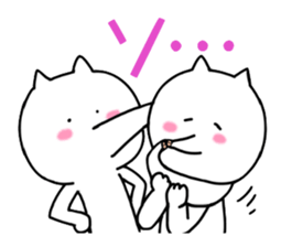 Kiss cat sticker #2039064