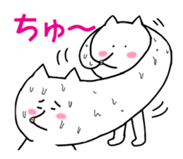 Kiss cat sticker #2039069