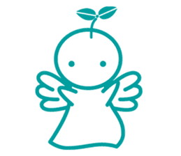 Angel is soul of language2 sticker #2039085