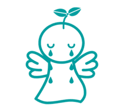 Angel is soul of language2 sticker #2039095