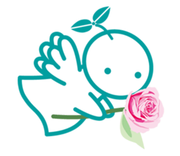 Angel is soul of language2 sticker #2039101