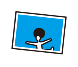 boring afroman ver.3 sticker #2039236